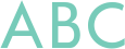 'Abc' typeset using Beteckna