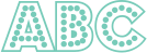 'Abc' typeset using Budmo Jiggler