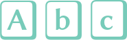 'Abc' typeset using Linux Biolinum Keyboard O