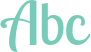 'Abc' typeset using Lobster Two