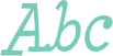'Abc' typeset using Minya Nouvelle