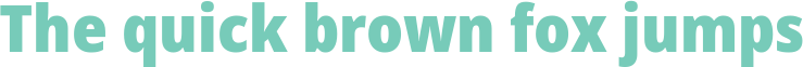 'The quick brown fox jumps' typeset using Noto-Sans-Display-SemiCondensed-Black