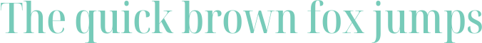 'The quick brown fox jumps' typeset using Noto-Serif-Display-Condensed-Medium