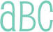 'Abc' typeset using Pupcat